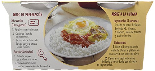 Brillante Arroz Redondo - Pack de 16 vasitos X 200 Gr - Total 3200 Gr