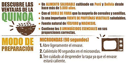 Brillante Benefit 3 Arroces Quinoa Verduras 200G - [Pack De 16] - Total 3200 Gr