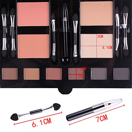 BrilliantDay 180 color paleta de sombra de ojos Blush Corrector Kit Belleza maquillaje Set