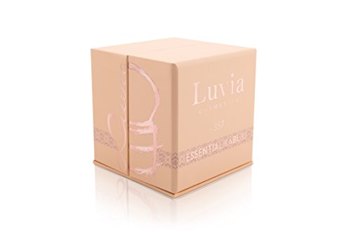 Brocha Kabuki Profesional – Color Nude Rose Gold de Luvia Cosmetics – Brocha cosmética para la aplicación de polvo suelto, presado, base en crema, polvo y liquida, blush y productos para el cuerpo