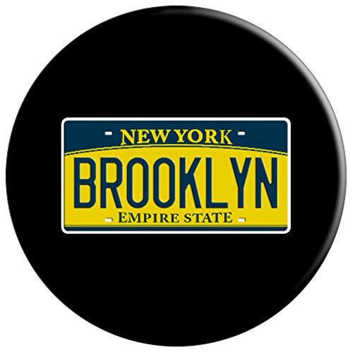 Brooklyn Nueva York NY USA Vecindario Matrícula Regalo PopSockets Agarre y Soporte para Teléfonos y Tabletas