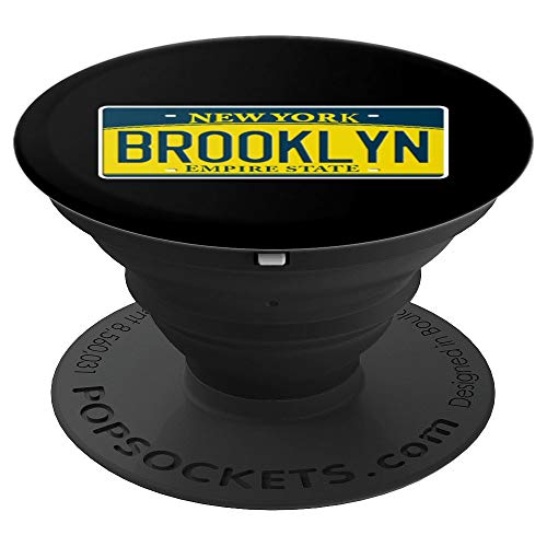 Brooklyn Nueva York NY USA Vecindario Matrícula Regalo PopSockets Agarre y Soporte para Teléfonos y Tabletas