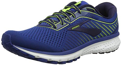 Brooks Ghost 12, Zapatillas de Running para Hombre, Azul Marino, 44.5 EU