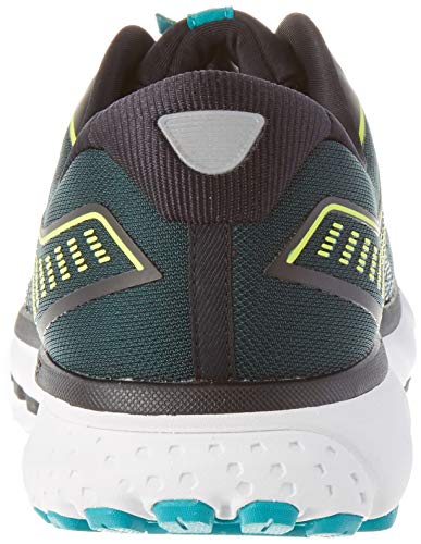 Brooks Ghost 12, Zapatillas de Running para Hombre, Verde Negro, 42 EU