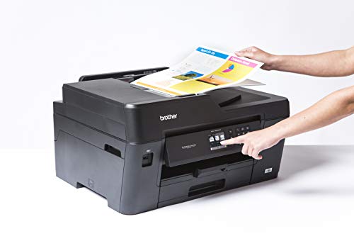 Brother MFC-J6530DW - Impresora multifunción de Tinta (Ethernet, 6,8 cm, 250 Hojas A3, 22/20 ppm Mono/Color), Negro