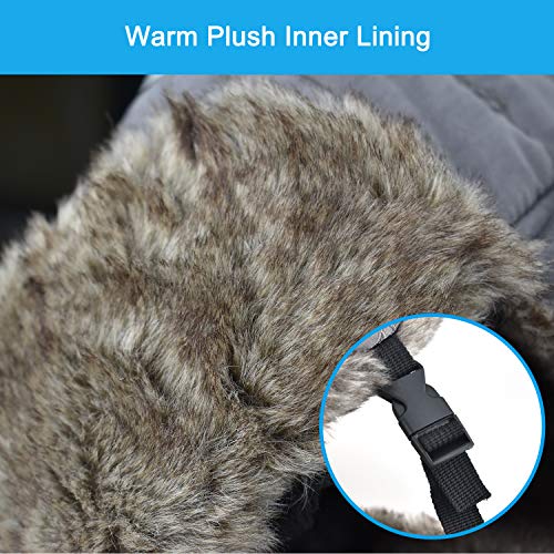 BROTOU Unisex Sombrero de Invierno, Trooper, Trapper, de Felpa Sombrero a Prueba de Viento Sombrero Caliente Gorro Antipolvo Sombrero de Esquí Ciclismo