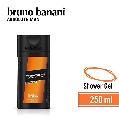 Bruno Banani ABSOLUTE MAN - Gel de ducha (4 paquetes de 250 ml)