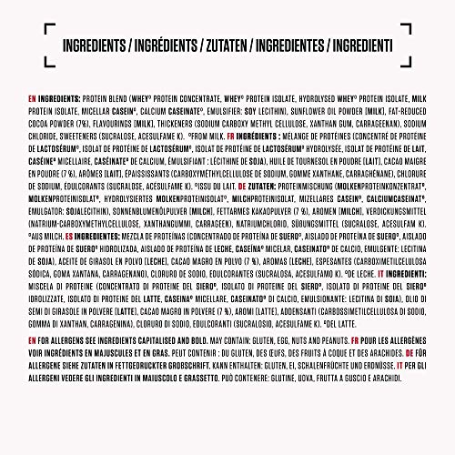 BSN Nutrition Syntha 6 Edge Whey Protein Isolate, Proteinas para Masa Muscular, Suplementos Deportivos en Polvo con Proteinas Whey, Batido de Chocolate, 48 Porciones, 1.87kg