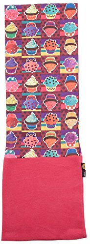 Buff Multifuncional para niños de Tela Polar Cupcake Talla:Talla única
