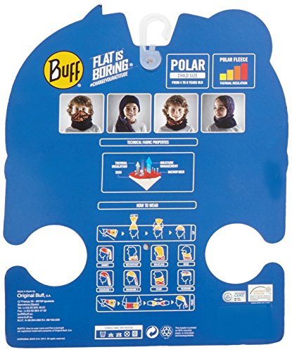 Buff Multifuncional para niños de Tela Polar Cupcake Talla:Talla única