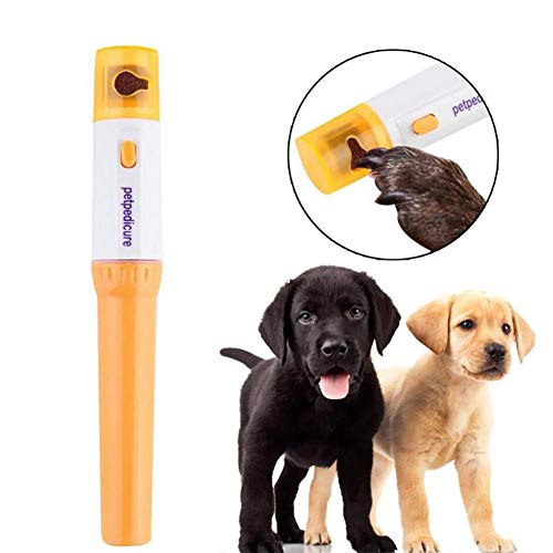 bulingbuling 1 PC del Gato del Perro Clavo de la Amoladora eléctrica Profesional Pet Clavo de la Amoladora con Pilas Pet Grooming Trimmer Herramientas para Mascotas