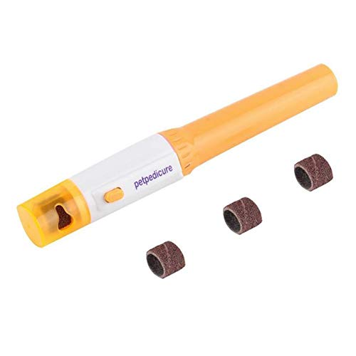 bulingbuling 1 PC del Gato del Perro Clavo de la Amoladora eléctrica Profesional Pet Clavo de la Amoladora con Pilas Pet Grooming Trimmer Herramientas para Mascotas