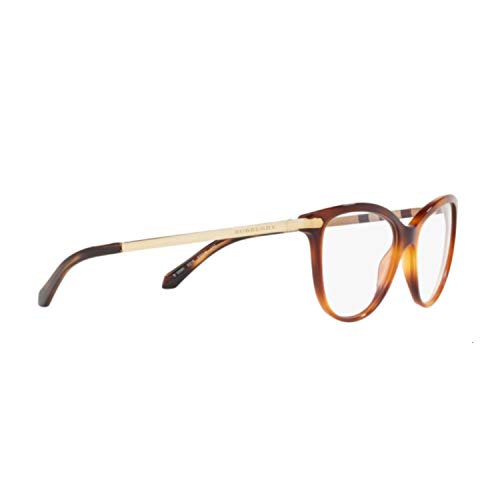 Burberry 0BE 2280 3316 52 Gafas de sol, Marrón (Light Havana), Unisex Adulto