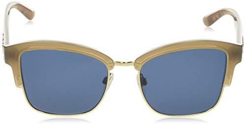 Burberry 0BE4265 371480 54 Gafas de sol, Dorado (Opal Beige/Light Gold/Blue), Mujer