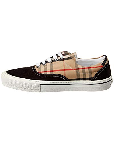 Burberry 45005333326 - Zapatillas Deportivas para Hombre de Tela y Goma, Color Beige Size: 42 EU