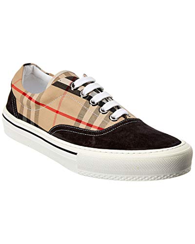 Burberry 45005333326 - Zapatillas Deportivas para Hombre de Tela y Goma, Color Beige Size: 42 EU