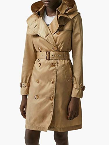 Burberry Trench ECONYL® - Sudadera para mujer con capucha desmontable (beige, 40 IT)
