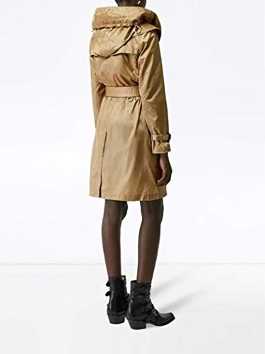 Burberry Trench ECONYL® - Sudadera para mujer con capucha desmontable (beige, 40 IT)
