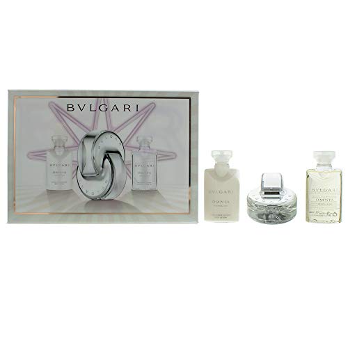 Bvlgari Omnia Crystalline Gift Set (Eau de Toilette, 40 ml + Body Lotion, 40 ml + Shower Gel, 40 ml)