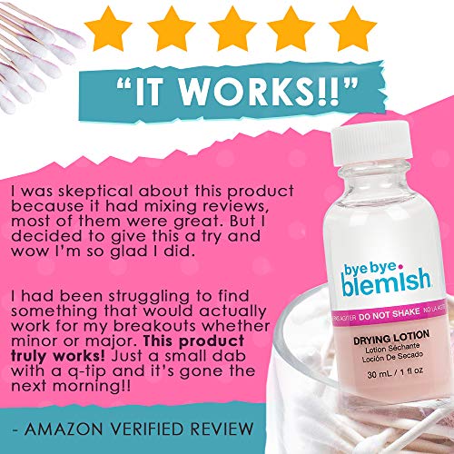 Bye Bye Blemish for Acne Drying Lotion - Results Overnight