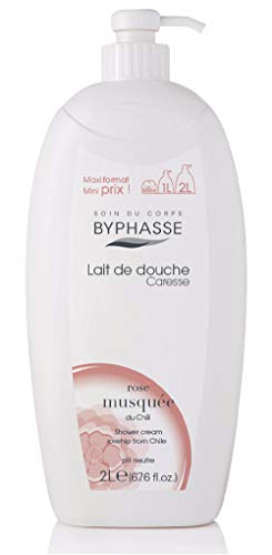 Byphasse Crema Byphasse Crema Ducha 2L.Caresse Rosa Mosqueta Dosificador - 1 unidad