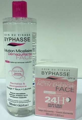 byphasse-solution Micellaire + Crema Hydra infinito 24h