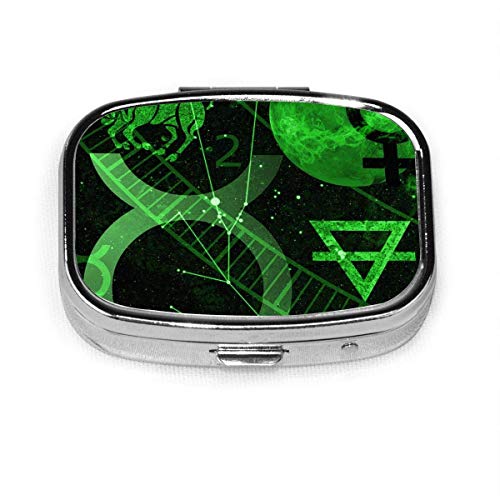 Caja de píldora cuadrada de moda Bolsa de almacenamiento de medicina Bolsillo o bolsa de almacenamiento de medicina fácil de usar Bolsa Bolsa de almacenamiento Taurus