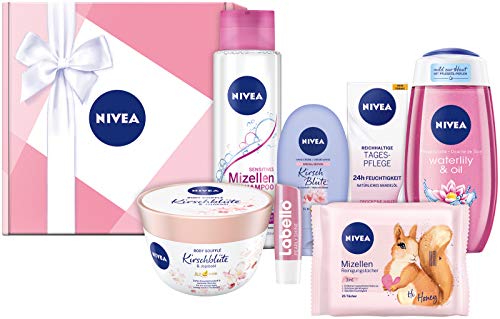 Caja de regalo Nivea rosa, 7 unidades