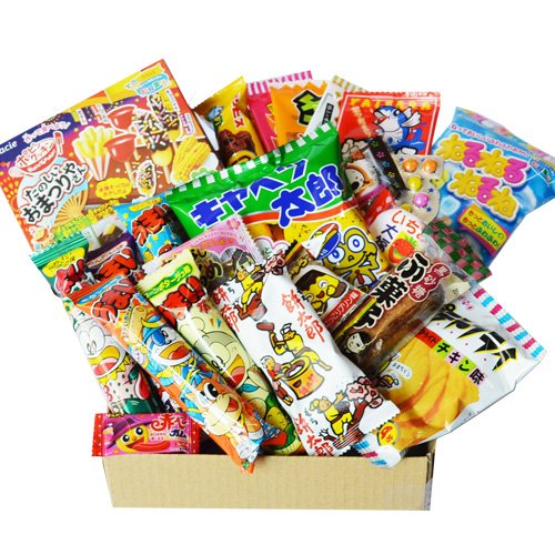 Caja japonesa de Popin Cookin Dagashi del caramelo Caja del chocolate w / AKIBA KING del gatito de la viruta de la patata de Gumi del aperitivo de 24pcs Umaibo