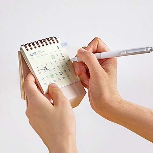 Calendario de escritorio 2020-2021 Calendario mensual, Mini calendario de escritorio, 2020 Planificador semanal, Mini calendario de notas, 2020.9-2021.12 para la planificación para el próximo mes (08)