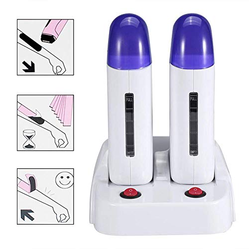 calentador roll on calentador de cera, Tibia Roll-On para Depilación Profesional Máquina de Cera Caliente, tibia roll on maquina depilacion depilacióndepilacion depilacion cera (02#)
