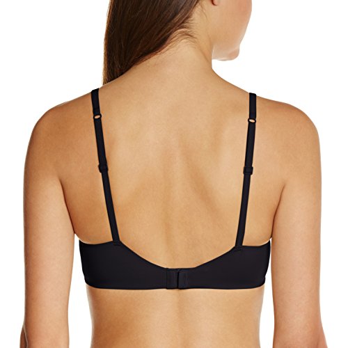 Calvin Klein 0000F3837E Sujetador, Negro 001, 34 para Mujer