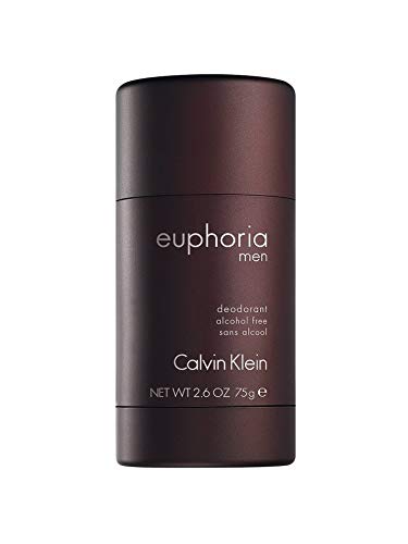 Calvin Klein Euphoria Men Hombres Desodorante en barra - Desodorantes (Hombres, Desodorante perfumado, Desodorante en barra, De U, Universal, 75 g)