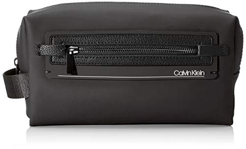 Calvin Klein - Moulded Washbag, Fundas de carnés Hombre, Negro (Black), 0.1x0.1x0.1 cm (W x H L)