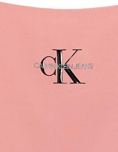 Calvin Klein Poly Satin Weave Camisole Blusa, Rosa (Brandied Apricot VAZ), 40 (Talla del Fabricante: Large) para Mujer