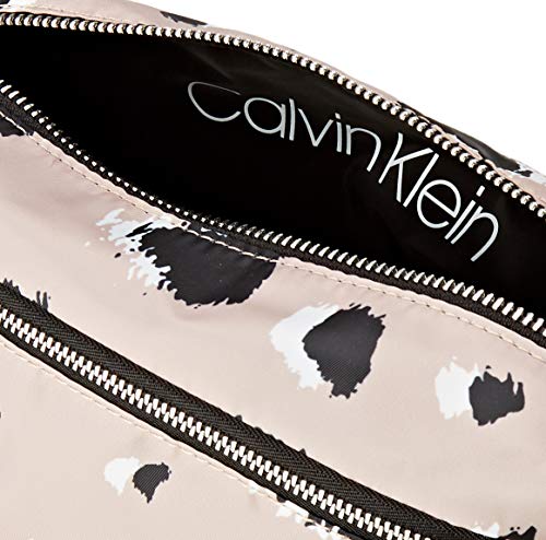 Calvin Klein PRIMARY COSMETIC BAG PRMujerBolsos bandoleraRosa (Pop Leo Nude) 11.5x13x24 centimeters (B x H x T)