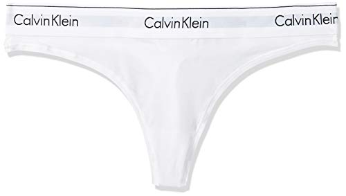 Calvin Klein Underwear, Braguitas para Mujer, Blanco (WHITE 100), M
