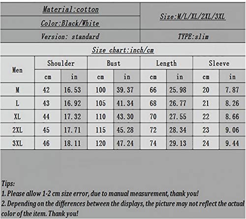 Camisa de compresión para Hombre Corazón de Pollo Camiseta con Cuello en v Camiseta de Manga Corta Elegante Patrón de Ave Acuarela Dibujo Estampado de Media Manga, XL