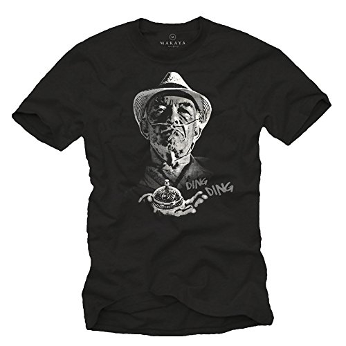 Camiseta Breaking Bad - Hector Salamanca - Negra S