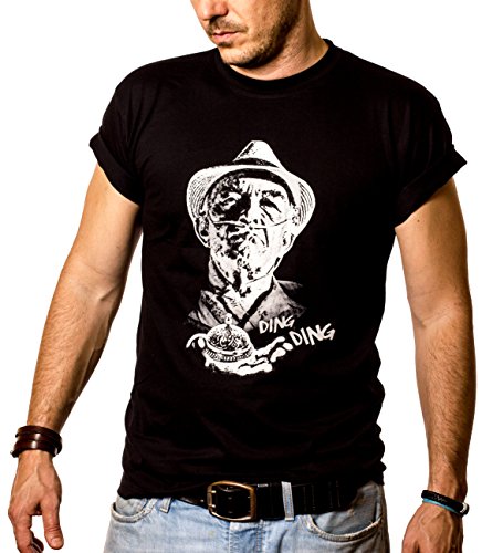 Camiseta Breaking Bad - Hector Salamanca - Negra S