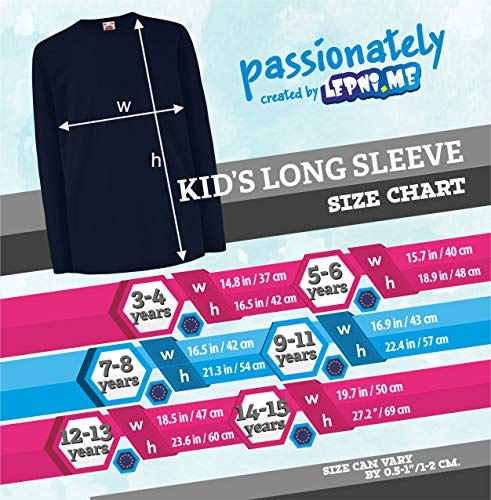 Camisetas de Manga Larga para Niño Amo a mi Familia Loca - Ideas de Regalos para Toda la Familia (12-13 Years Negro Multicolor)