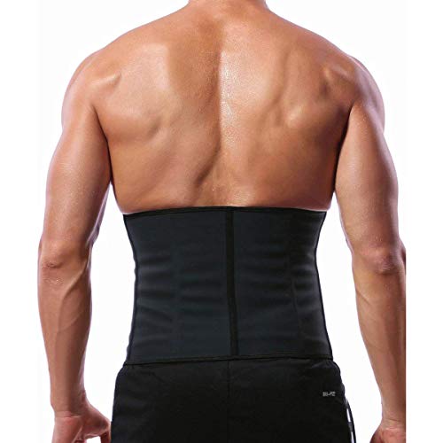 Camisin 100% látex hombres cintura entrenador corsés con hueso de acero sudor cinturón sauna traje para fitness
