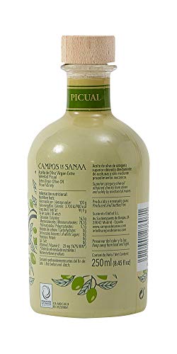 CAMPOS DE SANAA .- Aceite de Oliva Virgen Extra variedad Picual (250 ml)