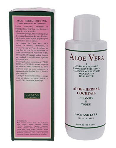 Canarias Cosmetics Aloe Herbal Cóctel, 1er Pack (1 x 400 g)