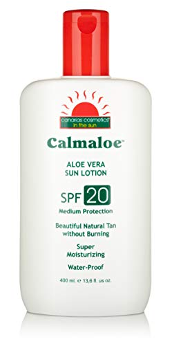 Canarias Cosmetics Loción solar SPF20 con aloe vera 400ml