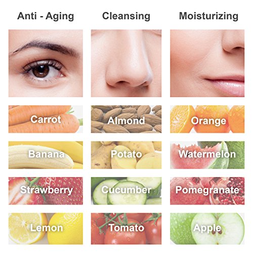 Cápsula Colágeno Polvo Mascarilla Facial Spa Face Mask Humidificador Limpieza Vapor Para Hombres y Mujeres Tratamiento de Mascarilla Inteligente MEAPURE