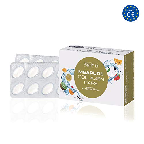 Cápsula Colágeno Polvo Mascarilla Facial Spa Face Mask Humidificador Limpieza Vapor Para Hombres y Mujeres Tratamiento de Mascarilla Inteligente MEAPURE