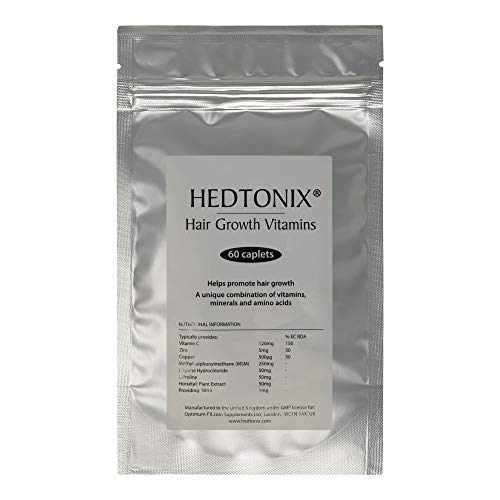 Cápsulas Hedtonix Suplemento Vitamínico Para El Crecimiento Del cabello – Cápsulas Para Hombre y Mujer – 60 Cápsulas