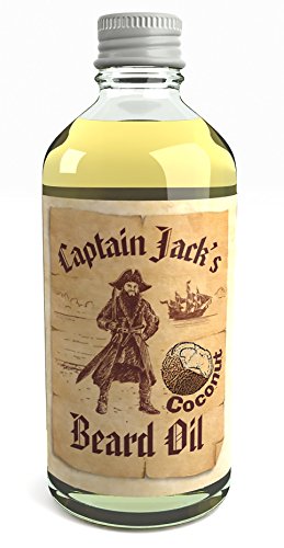 Captain Jack's Beard Oil Acondicionador en Aceite Para la Barba Captain Jack 100ml Edición Limitada Coco (Coconut)