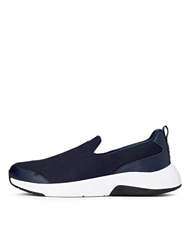 CARE OF by PUMA Slip on Runner Low-Top Sneakers, Azul (Navy Blazer-Oatmeal), 42.5 EU
